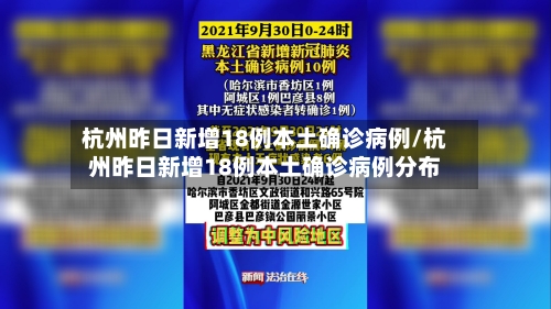 杭州昨日新增18例本土确诊病例/杭州昨日新增18例本土确诊病例分布