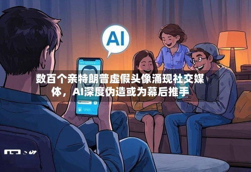 数百个亲特朗普虚假头像涌现社交媒体，AI深度伪造或为幕后推手-第2张图片