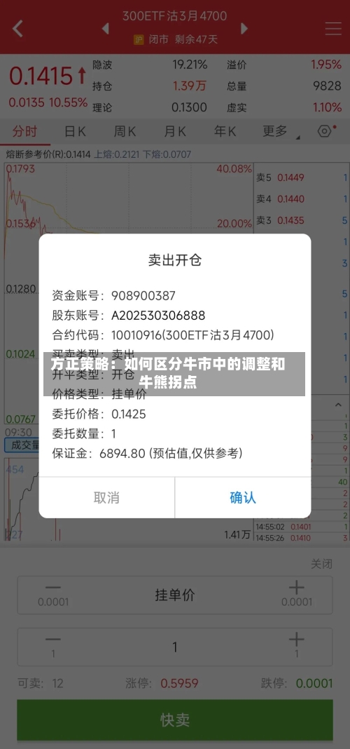 方正策略：如何区分牛市中的调整和牛熊拐点-第3张图片