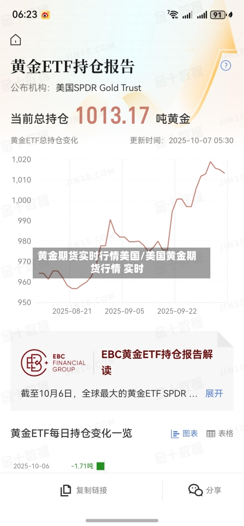 黄金期货实时行情美国/美国黄金期货行情 实时