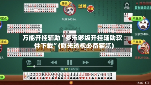 万能开挂辅助“多乐够级开挂辅助软件下载	”(曝光透视必备猫腻)-第3张图片