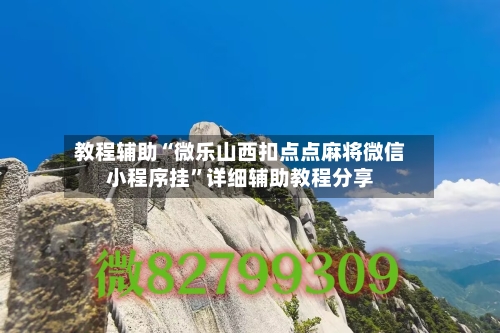 教程辅助“微乐山西扣点点麻将微信小程序挂	”详细辅助教程分享-第2张图片