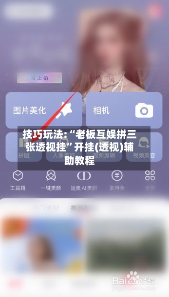 技巧玩法:“老板互娱拼三张透视挂”开挂(透视)辅助教程-第2张图片