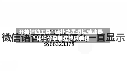 开挂辅助工具“德扑之星透视辅助器”详细分享装挂步骤教程