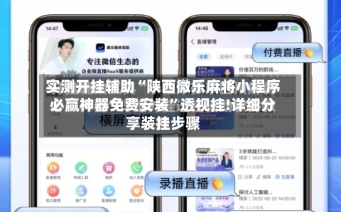 实测开挂辅助“陕西微乐麻将小程序必赢神器免费安装”透视挂!详细分享装挂步骤-第3张图片