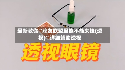 最新教你“牌友联盟里能不能来挂(透视)”详细辅助透视-第2张图片