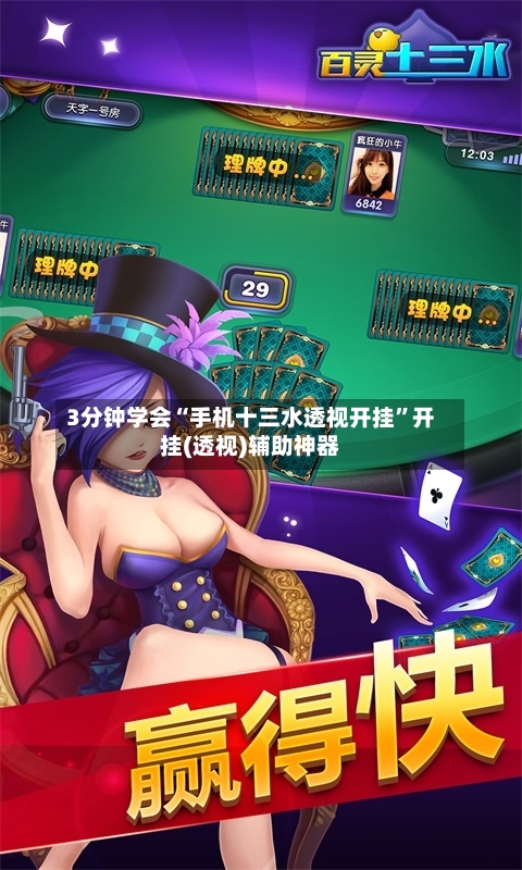 3分钟学会“手机十三水透视开挂”开挂(透视)辅助神器-第3张图片