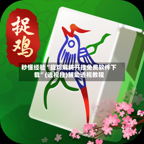 秒懂经验“捉鸡麻将开挂免费软件下载”(透视挂)辅助透视教程-第2张图片