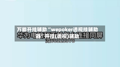 万能开挂辅助“wepoker透视挂辅助器”开挂(透视)辅助-第2张图片