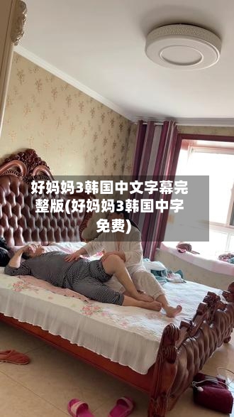 好妈妈3韩国中文字幕完整版(好妈妈3韩国中字免费)-第2张图片