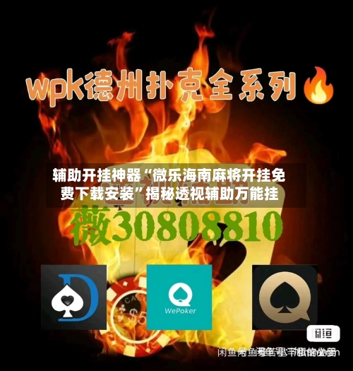 辅助开挂神器“微乐海南麻将开挂免费下载安装”揭秘透视辅助万能挂-第2张图片