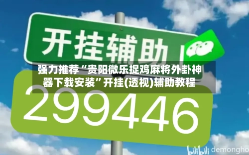 强力推荐“贵阳微乐捉鸡麻将外卦神器下载安装	”开挂(透视)辅助教程-第3张图片