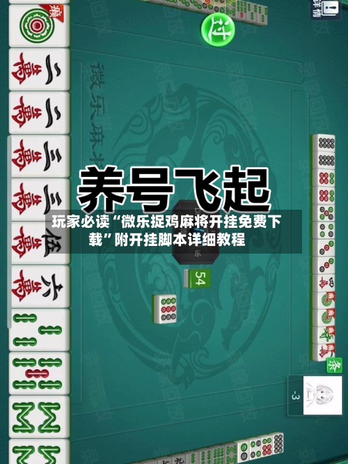 玩家必读“微乐捉鸡麻将开挂免费下载	”附开挂脚本详细教程-第2张图片