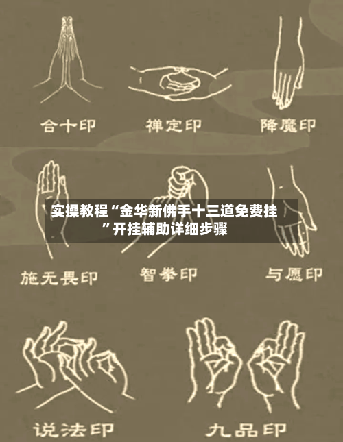 实操教程“金华新佛手十三道免费挂”开挂辅助详细步骤-第2张图片