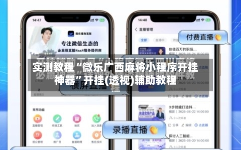 实测教程“微乐广西麻将小程序开挂神器”开挂(透视)辅助教程-第3张图片