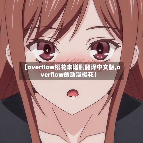 【overflow樱花未增删翻译中文版,overflow的动漫樱花】
