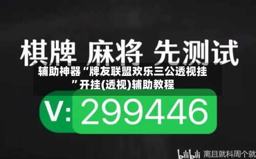 辅助神器“牌友联盟欢乐三公透视挂”开挂(透视)辅助教程-第2张图片