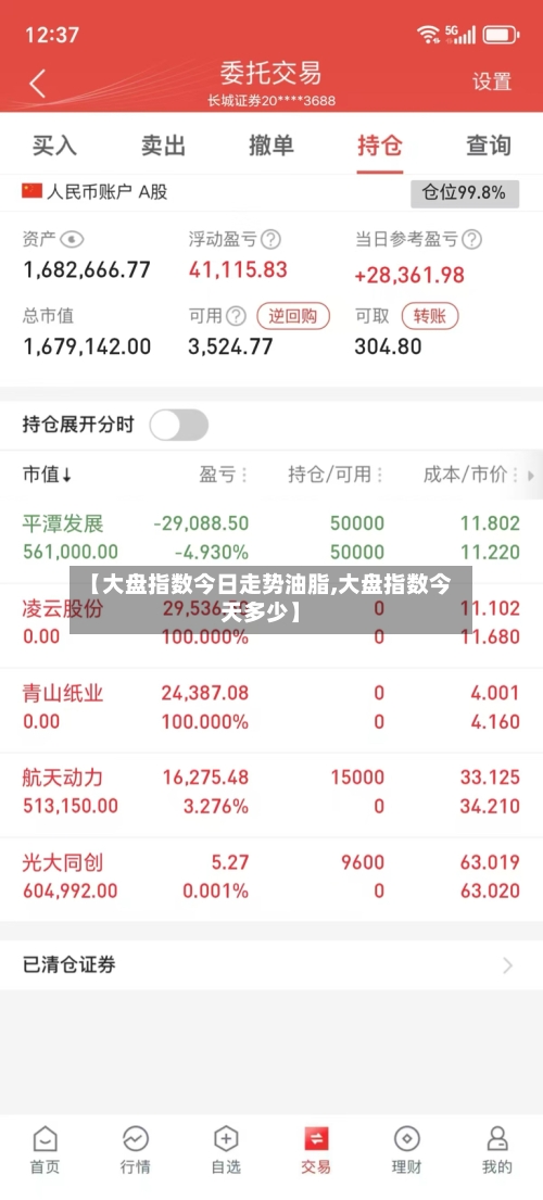 【大盘指数今日走势油脂,大盘指数今天多少】-第3张图片
