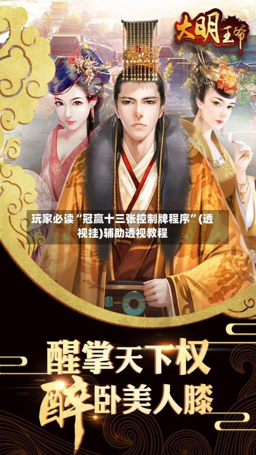 玩家必读“冠赢十三张控制牌程序”(透视挂)辅助透视教程