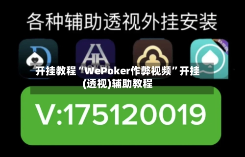 开挂教程“WePoker作弊视频”开挂(透视)辅助教程-第3张图片
