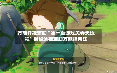 万能开挂辅助“凑一桌游戏关春天透视	”揭秘透视辅助万能挂用法-第3张图片