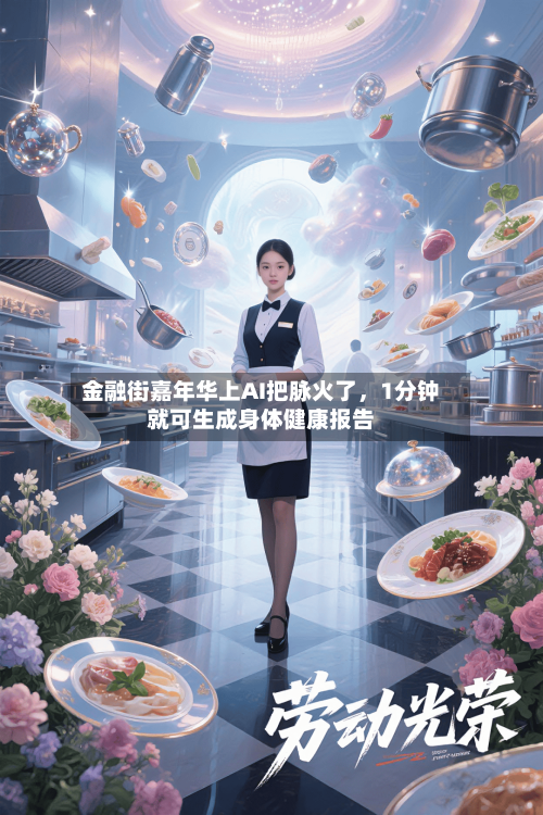 金融街嘉年华上AI把脉火了，1分钟就可生成身体健康报告