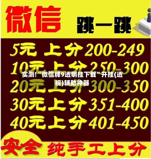 实测!“微信牌9透明挂下载	”开挂(透视)辅助神器-第3张图片