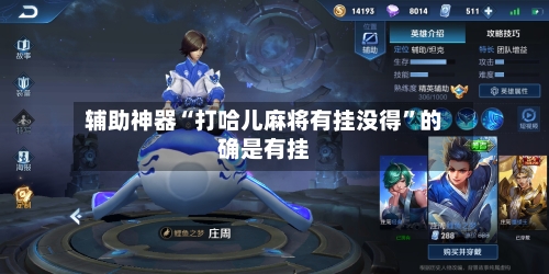 辅助神器“打哈儿麻将有挂没得	”的确是有挂-第2张图片