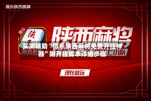 实测辅助“微乐陕西麻将免费开挂神器”附开挂脚本详细步骤-第2张图片