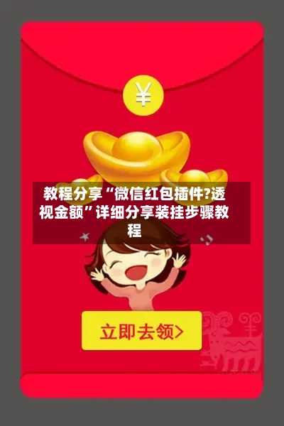 教程分享“微信红包插件?透视金额”详细分享装挂步骤教程-第3张图片