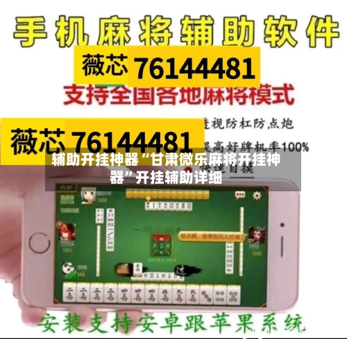 辅助开挂神器“甘肃微乐麻将开挂神器	”开挂辅助详细-第2张图片