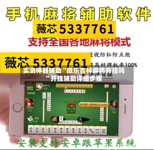 实测神器辅助“微乐吉林麻将有挂吗”开挂辅助详细步骤-第3张图片