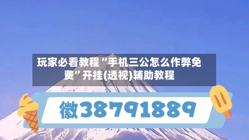 玩家必看教程“手机三公怎么作弊免费”开挂(透视)辅助教程