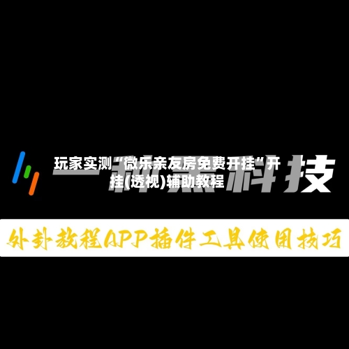 玩家实测“微乐亲友房免费开挂	”开挂(透视)辅助教程-第2张图片