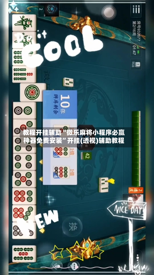 教程开挂辅助“微乐麻将小程序必赢神器免费安装”开挂(透视)辅助教程-第2张图片