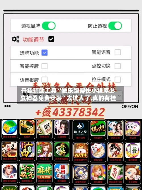 开挂辅助工具“微乐跑得快小程序必赢神器免费安装	”太坑人了,真的有挂-第2张图片