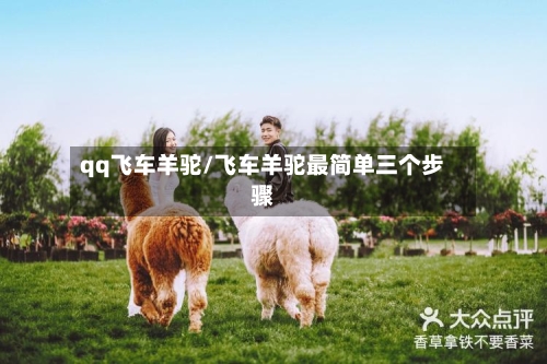 qq飞车羊驼/飞车羊驼最简单三个步骤