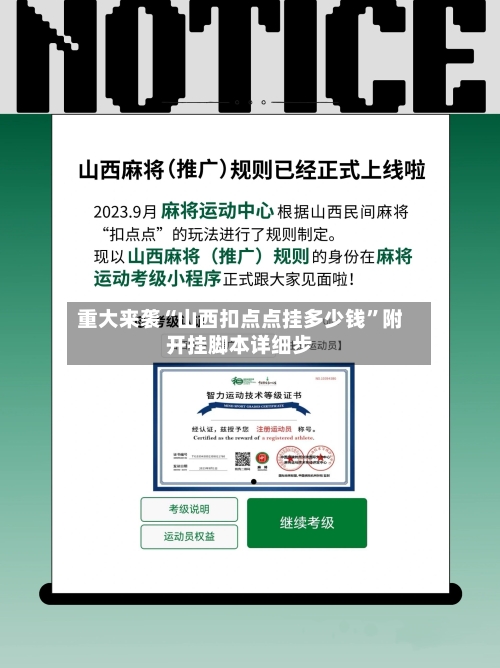 重大来袭“山西扣点点挂多少钱”附开挂脚本详细步-第3张图片