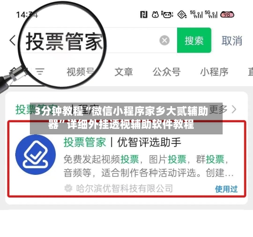 3分钟教程“微信小程序家乡大贰辅助器”详细外挂透视辅助软件教程-第2张图片