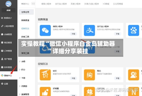 实操教程“微信小程序白金岛辅助器	”详细分享装挂-第2张图片