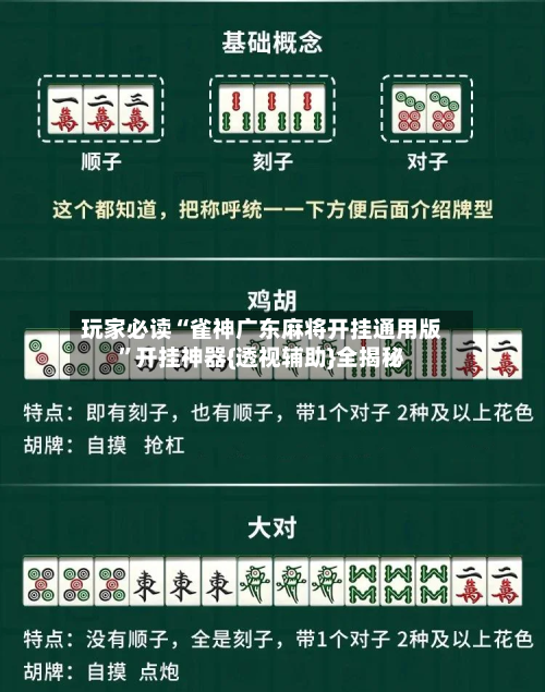 玩家必读“雀神广东麻将开挂通用版	”开挂神器{透视辅助}全揭秘-第3张图片