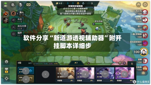 软件分享“新道游透视辅助器”附开挂脚本详细步-第2张图片