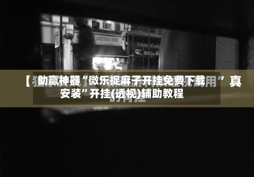 助赢神器“微乐捉麻子开挂免费下载安装	”开挂(透视)辅助教程-第2张图片