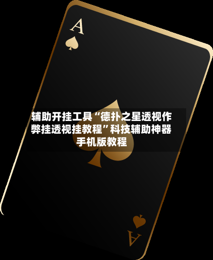 辅助开挂工具“德扑之星透视作弊挂透视挂教程”科技辅助神器手机版教程-第3张图片