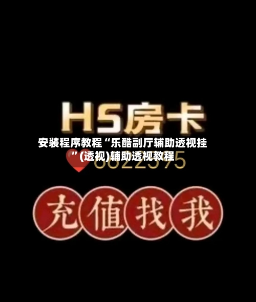 安装程序教程“乐酷副厅辅助透视挂”(透视)辅助透视教程-第3张图片