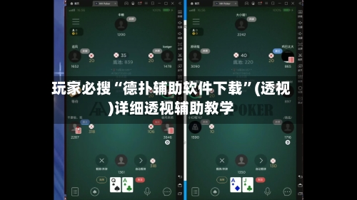 玩家必搜“德扑辅助软件下载	”(透视)详细透视辅助教学-第2张图片