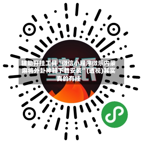 辅助开挂工具“微信小程序微乐内蒙麻将外卦神器下载安装	”(透视)其实真的有挂-第2张图片