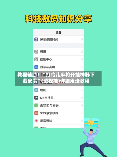 教程辅助！“打哈儿麻将开挂神器下载安装”(透视挂)详细用法教程-第2张图片