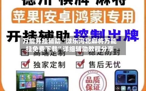 万能开挂辅助“微乐河北麻将万能挂免费下载”详细辅助教程分享-第3张图片