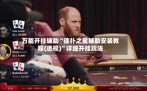 万能开挂辅助“德扑之星辅助安装教程(透视)”详细开挂玩法-第2张图片